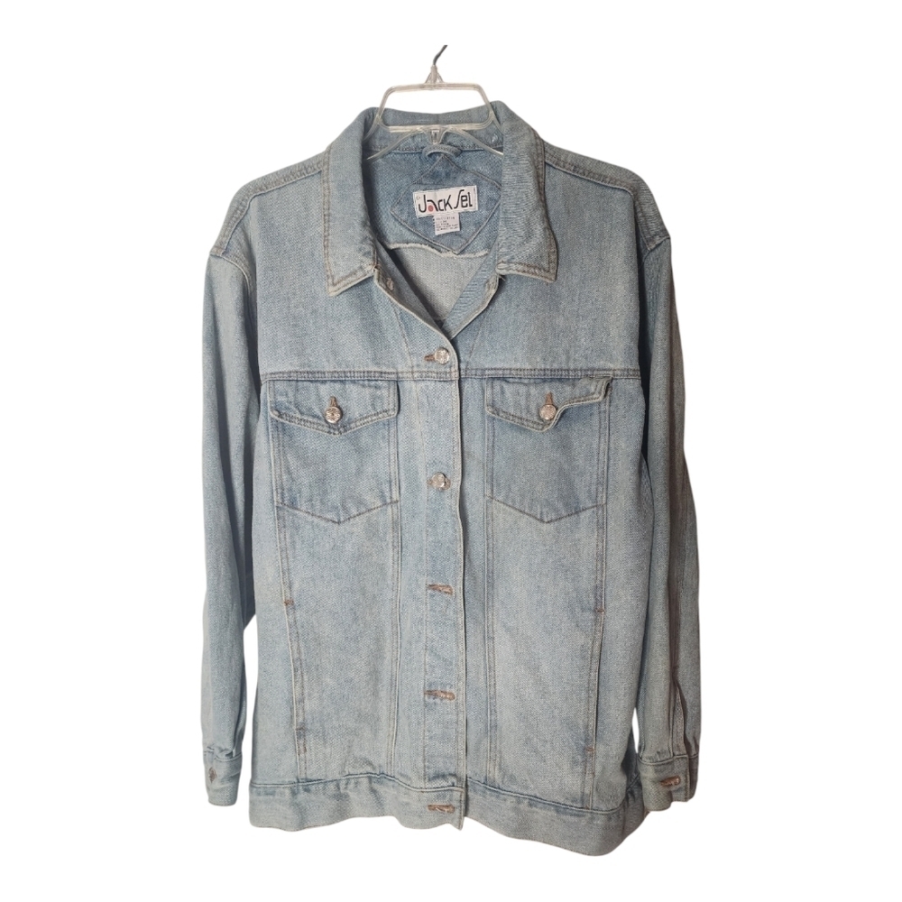 Vintage Denim Jacket by The Jack Set. Size Medium. EUC